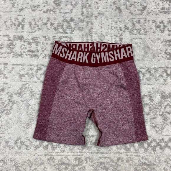 Gymshark Flex Shorts GLSH4251 Red Athletic Gym Women’s Contouring Size Small - Picture 1 of 5